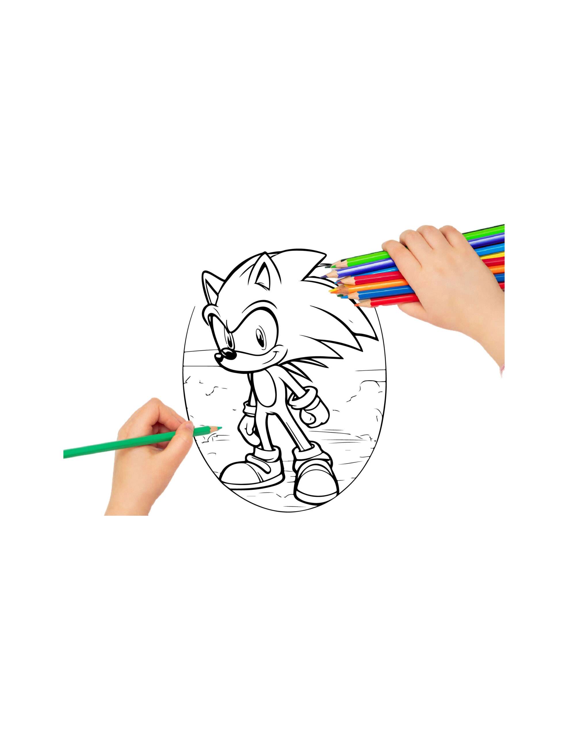 9 Sonic the Hedgehog Coloring Pages: Free Printable Fun